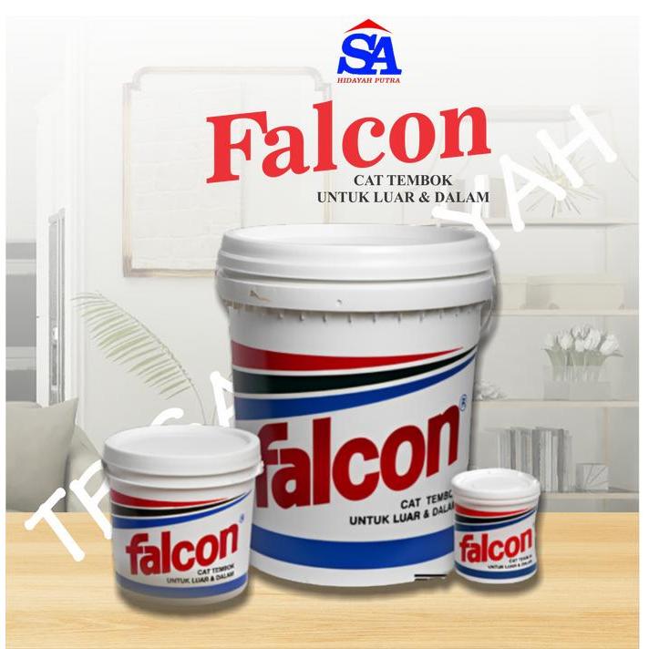CAT TEMBOK MURAH FALCON 20 KG GALON PAIL PUTIH PLAFON ATAP DAN WARNA MURAH ( 20 KG ) Paint