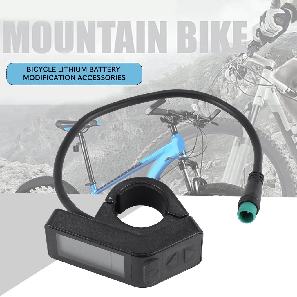 SMIEA Ebike Display 24V/36V/48V KT LCD4 Mini Display Waterproof Bike Controller Kits for KT