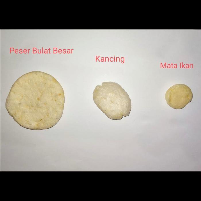 "New" Kerupuk Ikan Palembang Asli Ny. Melinda Bulat Kancing