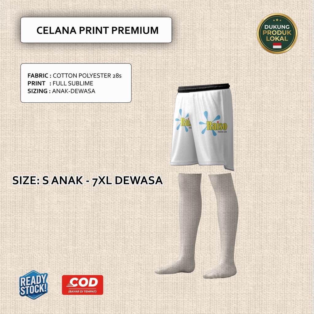 Celana Plesetan Makmum Polos Nahkoe Dancok Sembelit Raiso Full Printing Keren | Baju 3D Anak dan Dew