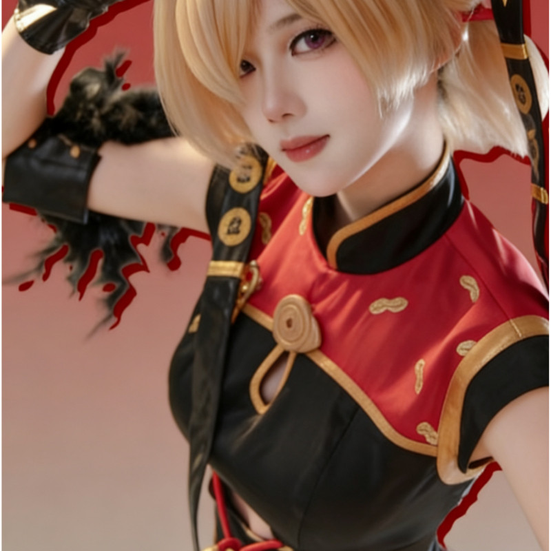 MANLUREN ZZZ ZERO TEA FAIRY BOSS LADY COSPLAY COSTUME HONGDOU TWO DIMENSIONAL COSPLAY COSTUME