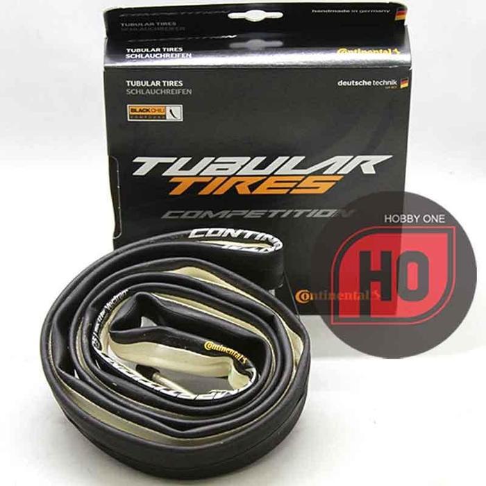 Continental Competition TT 700x25 / 28x25mm Tubular Black Skin Ban