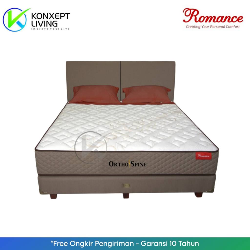 Romance Springbed Ortho Spine Sandaran Royal 2 Ukuran 180x200 Fullset