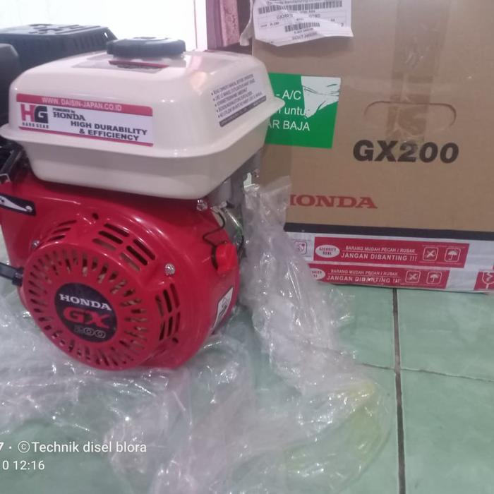 mesin honda gx200. 6.5hp.COD