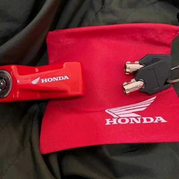 GEMBOK CAKRAM AHM HONDA ORIGINAL - KUNCI GEMBOK CAKRAM AHM HONDA