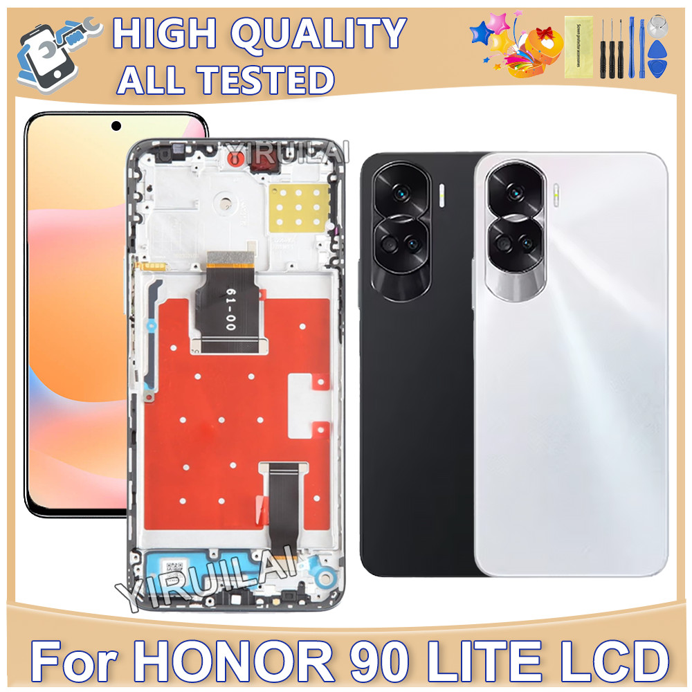 OLED 6.7For Honor 90Lite Display For Huawei Honor 90 Lite Display Touch Screen Digitizer For Honor90