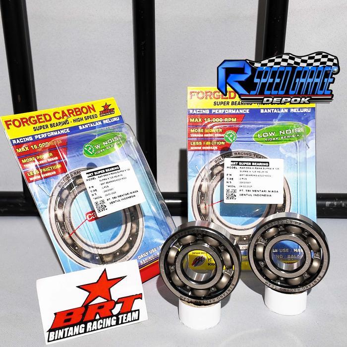 Bearing Laher Kruk As Crankshaft Brt Karisma Kirana Supra X 125 Karbu