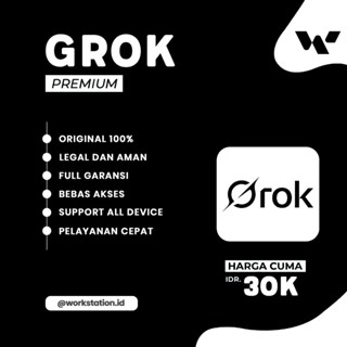 Grok Premium 1 Bulan - Code Faster with AI