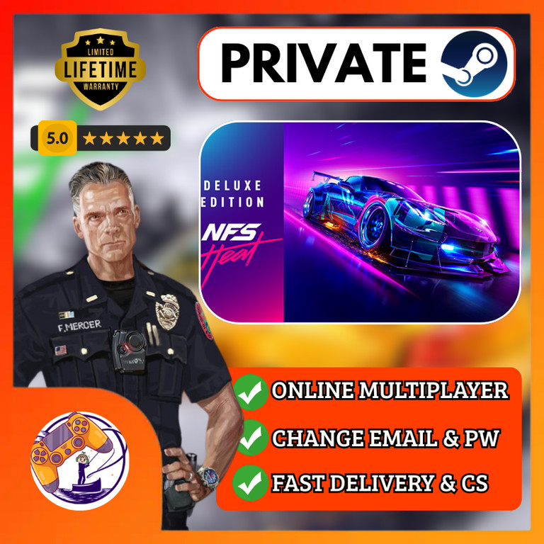 Need for Speed: Heat Deluxe Edition | PC STEAM ACCOUNT  MULTIPLAYER ONLINE