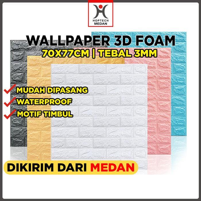 Wallpaper 3D Foam Room Decoration Wallpaper 3D Foam Bata