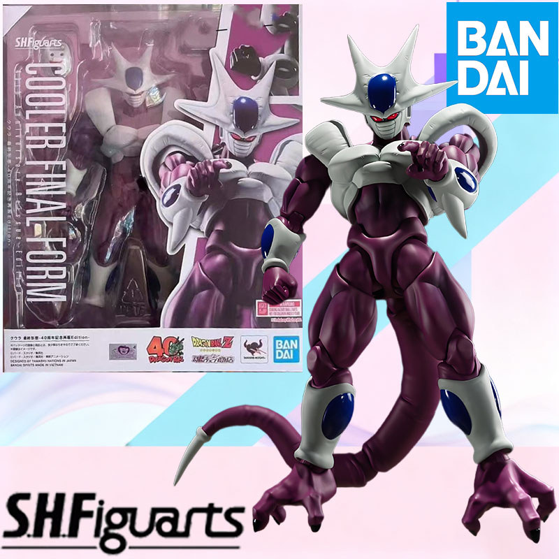Low price In Stock BANDAI Original S.H.Figuarts DRAGON BALL SON GOKU COOLER FINAL FORM 40TH SHF