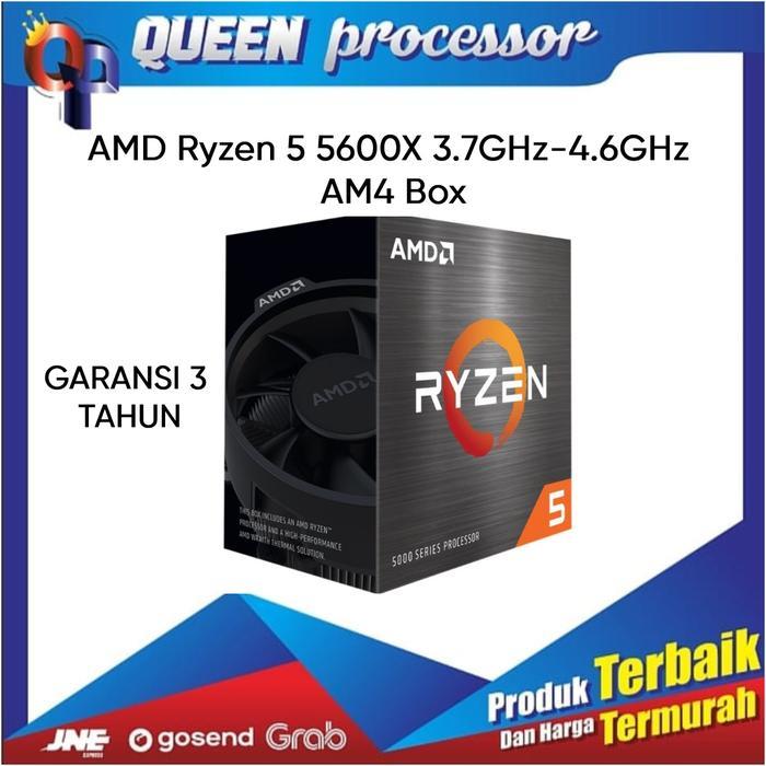 PROCESSOR AMD RYZEN 5 5600X 4.6GHz BOX