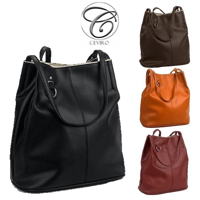 Spesial Ceviro Conity Tote Bag Camel