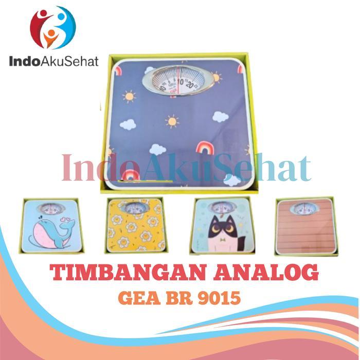 SALE TIMBANGAN BADAN ANALOG GEA BR 9015 TIMBANGAN BADAN JARUM MANUAL GEA TERMURAH