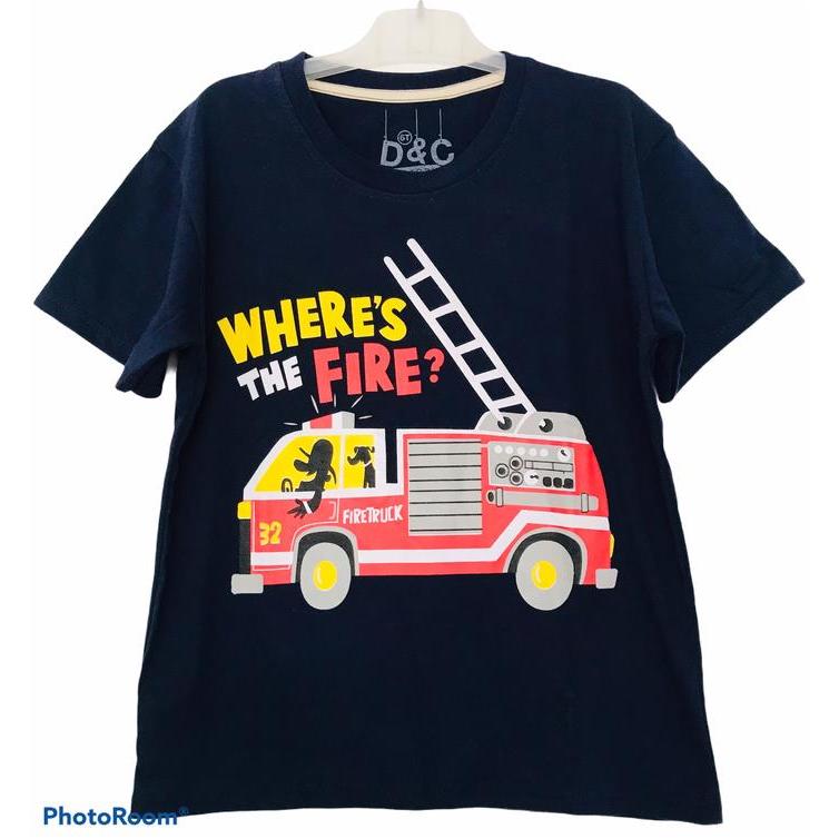 Baju Anak Laki-Laki Mobil Pemadam