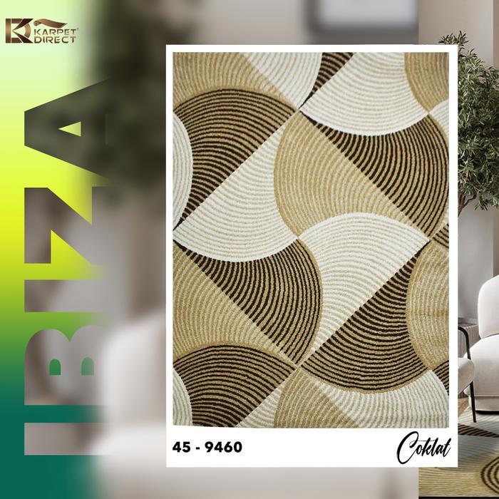 [Karpet Direct] Ibiza Karpet (Coklat) 167x225 cm - Kode 45-9460
