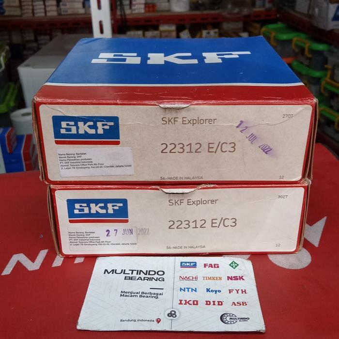 Bearing 22312 E C3 Skf Original