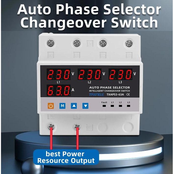 Power Automatic Transfer Switch Over Voltage Current Protection