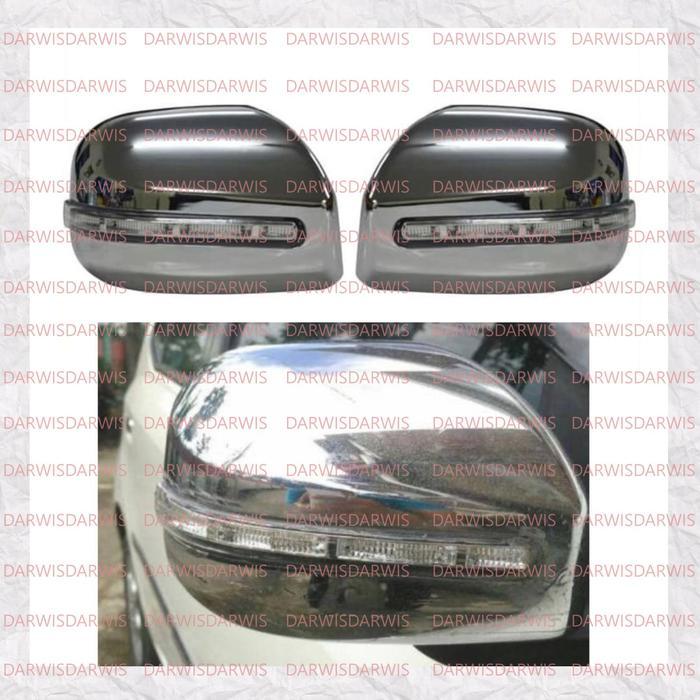 Spion Cover Agya Ayla 2014 2015 2016 Model Ganti Chrome Lampu Led