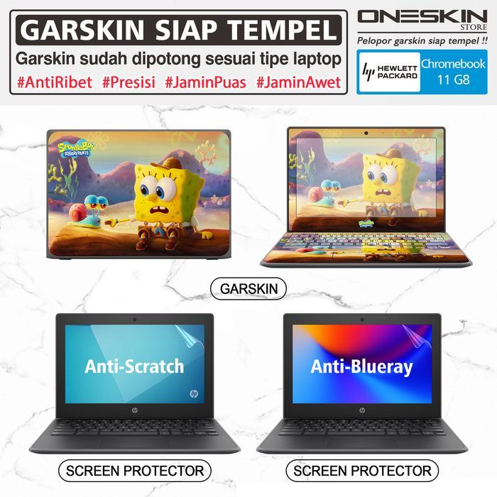 HARGA DISKON Garskin Cover Laptop Screen Keyboard Protector HP Chromebook 11 G8 Tpu