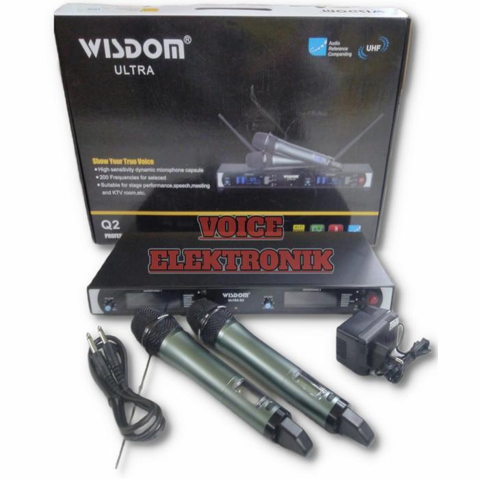 Terlaris Mix Wireless Wisdom Q2 Handheld Original Wisdom Kualitas SALE