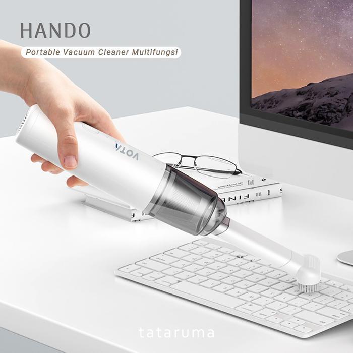 TERLARIS HANDO - Hand Vacuum Penyedot Debu Mini 2in1 Mobil Rumah Sofa Portable SALE