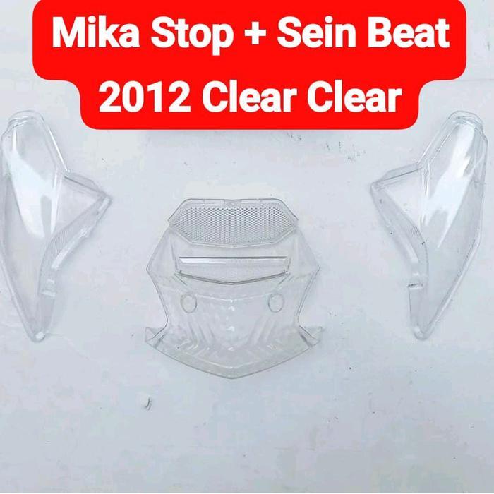MikaLampu Stop Rem Belakang + Mika Lampu Sein BelakangBeat 2012
