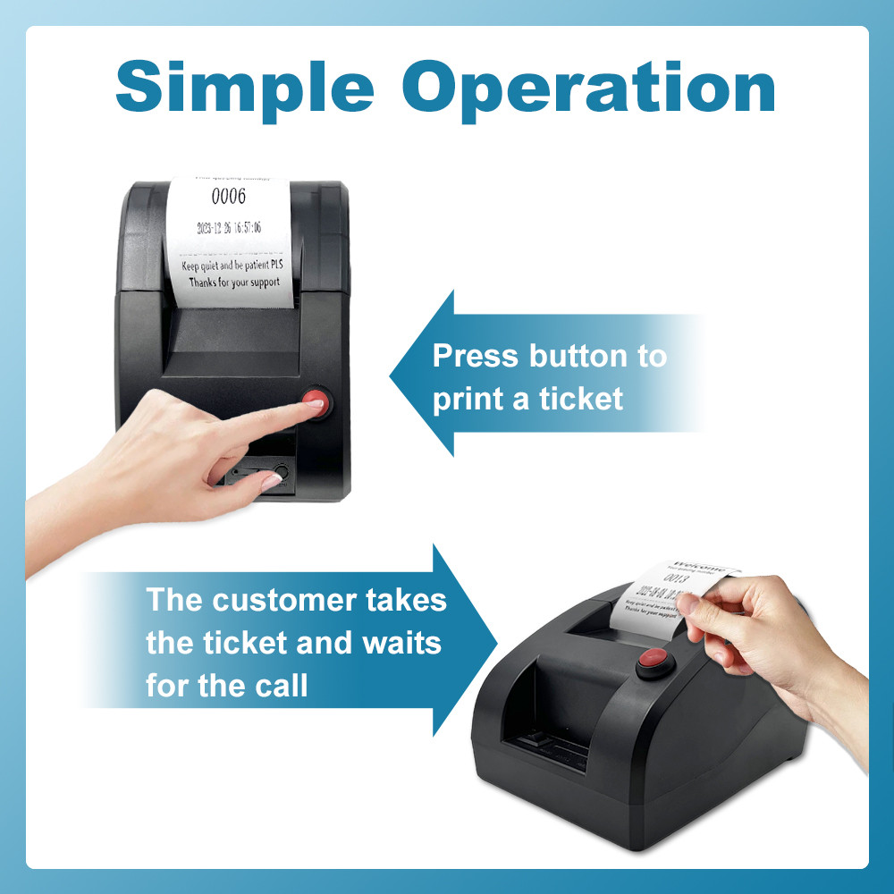 Number Calling System Wireless Restaurant Pager Queue Management System Business Keyboard Calling