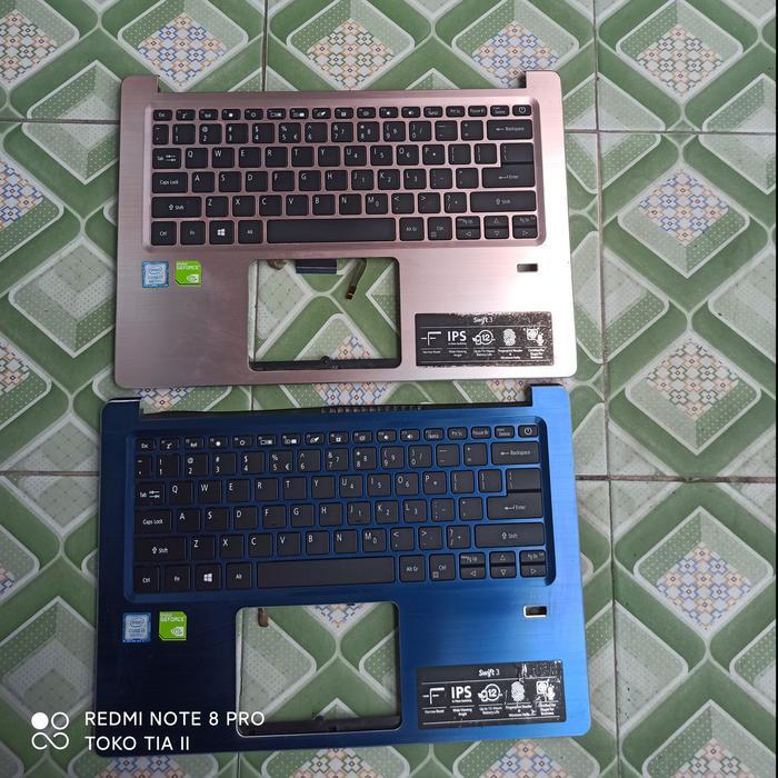 Acer Swift3 Keyboard dan Palmrest for intel Gen 8