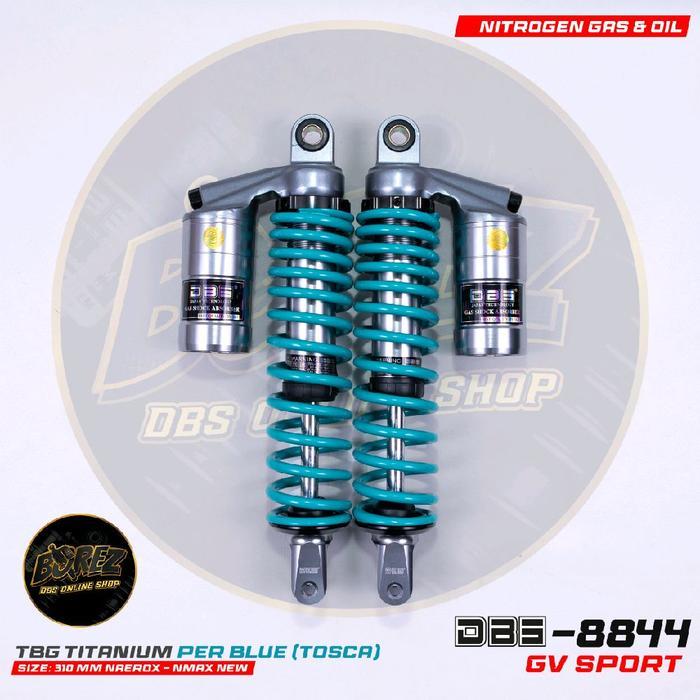DBS SHOCK DBS 8844-310MM AEROX 155 SHOCK NEW NMAX TABUNG DBS GV SPORT ASLI BY MGV GAS & OLI TINGGI