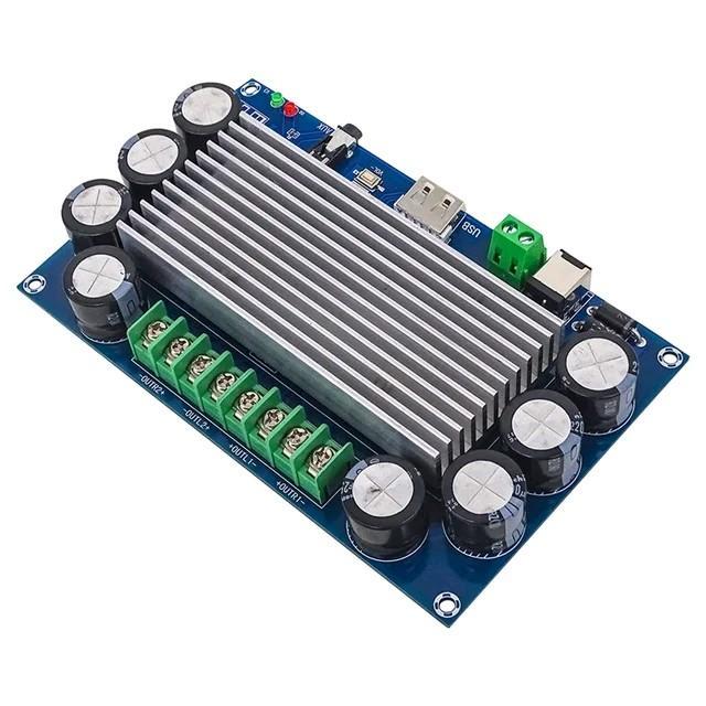Power Amplifier 4 Channel 4X50W Bluetooth Tda 7388 Xh-A397 Terpercaya