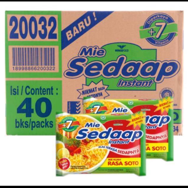 Sedia mie sedap soto 1 dus