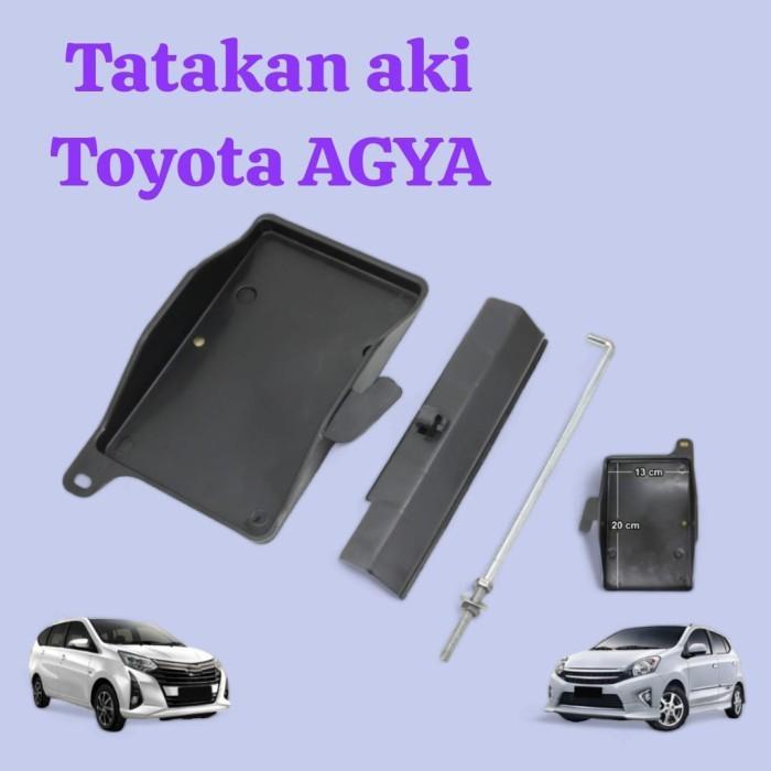 Tatakan aki mobil Toyota agya