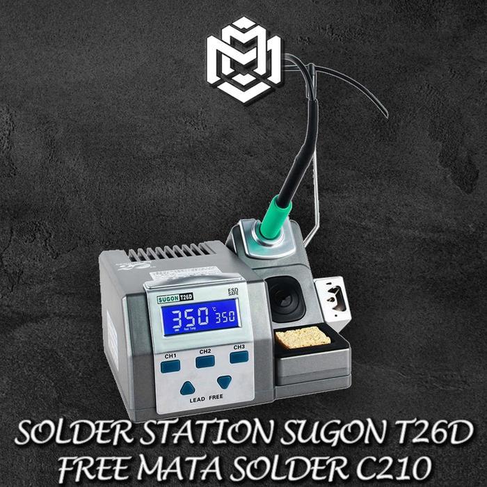 SOLDER SUGON T26D FREE MATA C210 ORIGINAL / SUGON T26D + MATA SOLDER