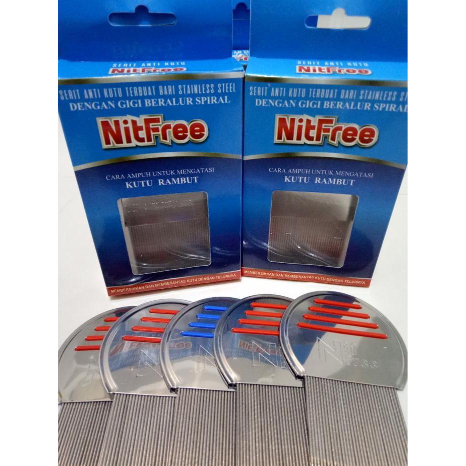 DISKON SISIR SERIT NITFREE ASLI (SISIR KUTU DENGAN GIGI SPIRAL)