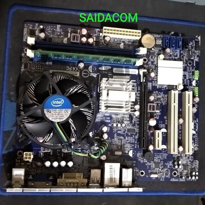 Paket G41 Lga 775 Ddr3 Core 2 Duo E8400. 3.0Ghz Ram 4Gb Sama Fan