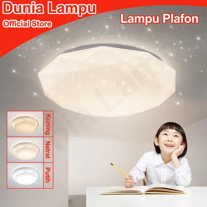 Dunia Lampu Lampu Plafon 3 Warna / Ceilling Lampu / Lampu Hias Plafon / 24Watt 36Watt / Lampu Ruang