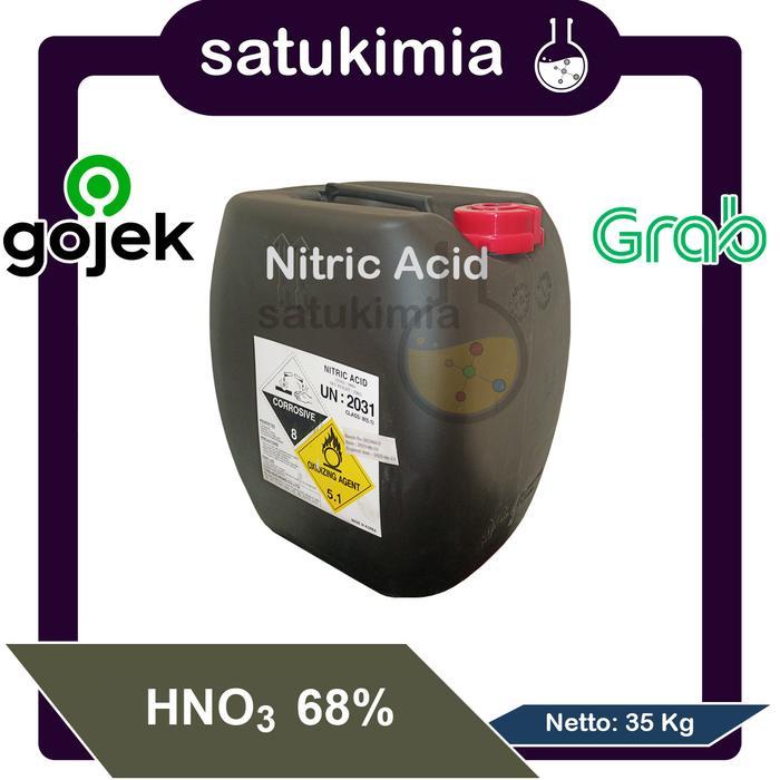 ( Only) Nitric Acid/ Asam Nitrat/ HNO3 - 35 Kg