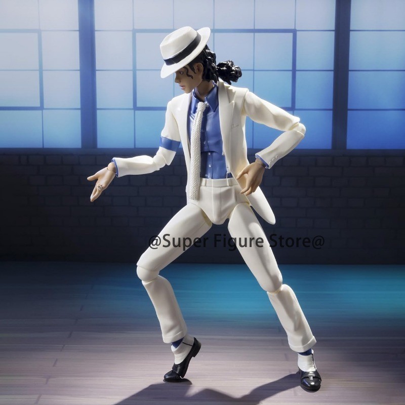 Shf Michael Jackson Smooth Criminal Action Figure Model Toys PVC Movable Collection Anime Jackson
