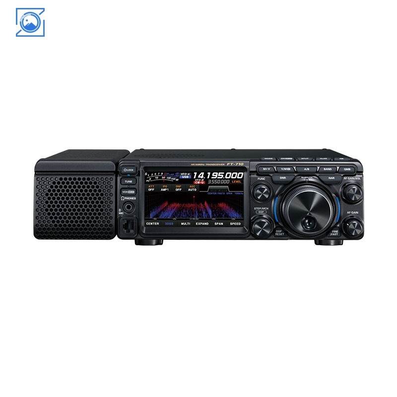 Terbaru Original 50MHz 100W FT-710 Field FT-710 Aess HF Transceiver HF SDR Mobile Radio with Touch S