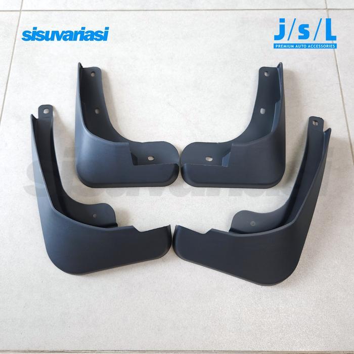 Mudguard Brio RS Satya 2018-2025 JSL Mud Guard Aksesoris Mobil Pelindung Lumpur