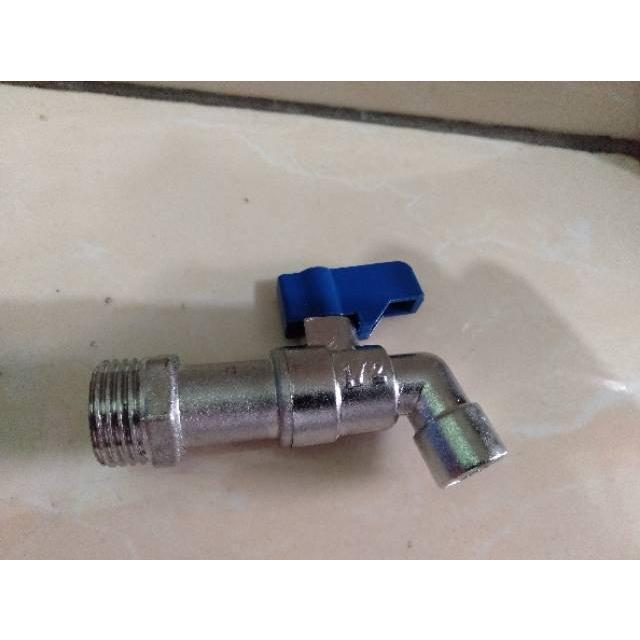 "New" Keran air besi kran air pendek 1/2" keran besi