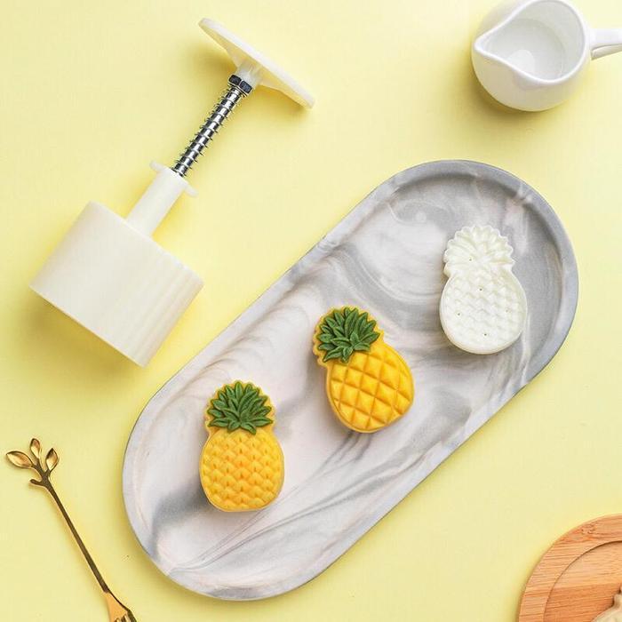 Cetakan Nastar Mooncake Mold Nanas