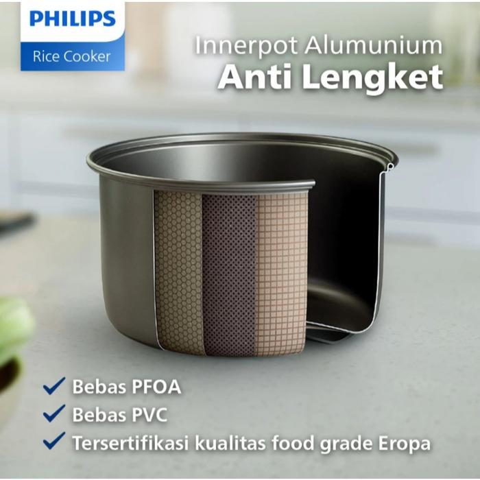 "New" PHILIPS HD-3003 Rice Cooker / Magic Com 1.8 Liter (Anti Lengket)