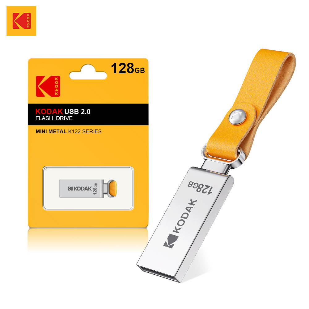 KODAK Mini USB Flash Drive Drive USB Pendrive U Disk Memory Stick 128GB 64GB 32GB USB Storage Key