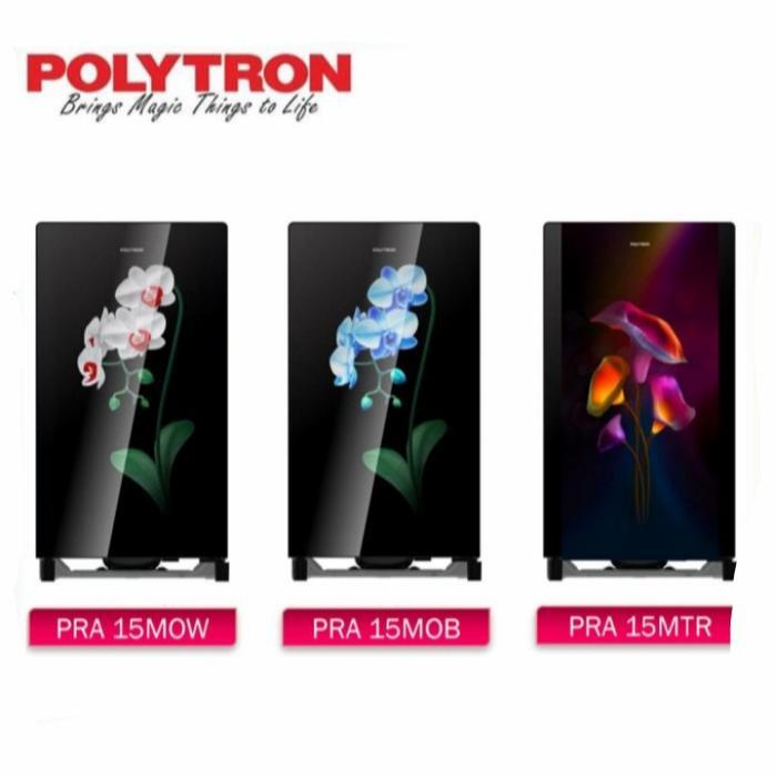 Kulkas Polytron 1 Pintu Kaca 150 Liter Low Watt PRA 15 MO PRA 15 MT