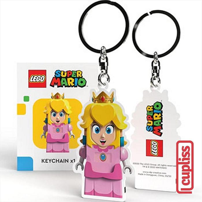 LEGO Keychain 102834 Princess Peach Figure Key Chain Super Mario