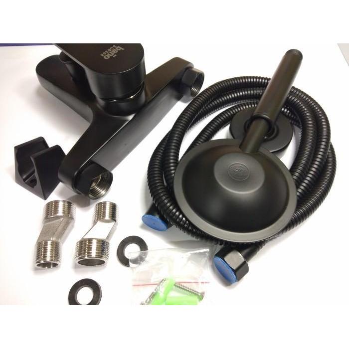 KRAN PANAS DINGIN KRAN SHOWER KRAN BATHTUB KERAN AIR MIXER BANO BLACK