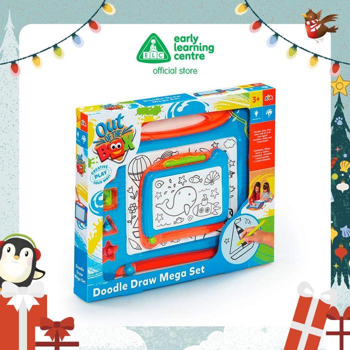 Premium Addo Out Of The Box Doodle Draw Mega Set - Mainan Papan Tulis Magnetik Menggambar
