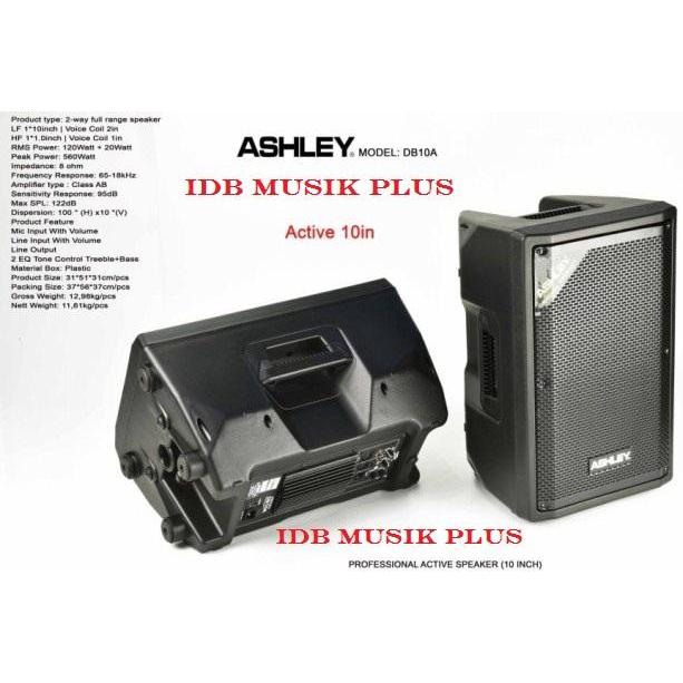 Speaker Aktif 10 Inch Ashley Db10A Db 10A Original Ashley Promo Bulan Ini